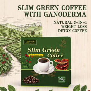 Café Verde <span class=keywords><strong>Ganoderma</strong></span>, Café Instantáneo, Suplemento Dietético para la Salud, Energía, Bienestar, Refuerzo Inmunológico, Nootrópicos Herbales, Multivitamínico - Product Image 2