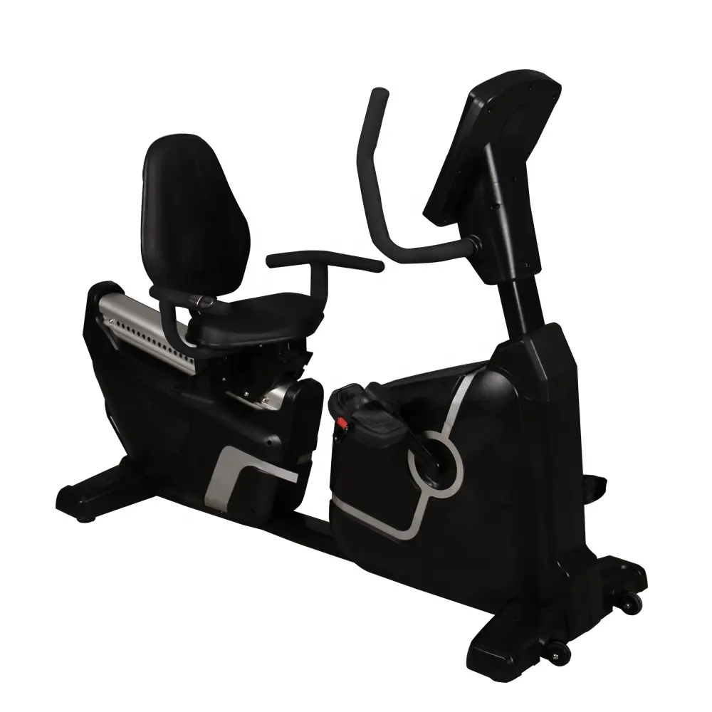 शेंग क्यूई सबसे अच्छा बेच जिम फिटनेस वाणिज्यिक क्षैतिज व्यायाम बाइक लोकप्रिय कार्डियो प्रशिक्षण क्षैतिज व्यायाम बाइक