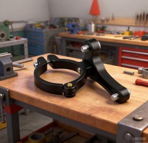 Support de tasse et <span class=keywords><strong>porte</strong></span>-bouteille en alliage d'aluminium pour moto électrique, VTT et vélo, fixation libre sur selle de vélo - Product Image 1