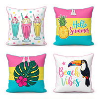 Coussin personnalisé Ujoy avec motif en tissu sur mesure pour cadeaux promotionnels et d'anniversaire, décoration d'intérieur confortable