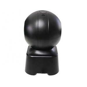 Lector de código de barras Plug And Play altamente rentable Interfaz USB Manos libres Omnidireccional Escáner de código de barras de escritorio - Product Image 4
