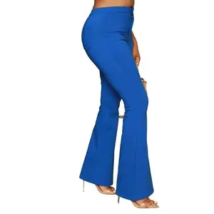 King Young – jean évasé taille haute pour femme, jean évasé personnalisé en Denim