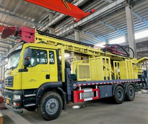 Fahrzeugmontierte Integrierte Bohranlage SC1200m Neue Großformatige Tiefbohranlage mit Luftkompressor-Motorpumpe - Product Image 3