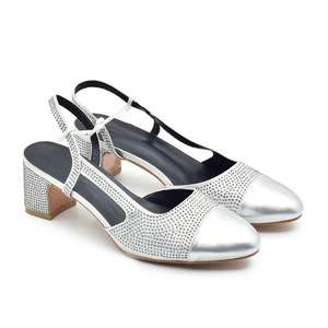 <span class=keywords><strong>Sandales</strong></span> d'extérieur <span class=keywords><strong>italiennes</strong></span> de luxe pour femmes avec fermeture ouverte doublure en polyester et ensembles de sacs assortis chaînes décorées-pour la mode de fête - Product Image 2