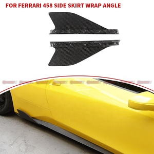 Best Brand OEM Style Carbon Fiber Auto Parts Car Side Skier Corner For Ferrari 458 Body Parts - Product Image 1