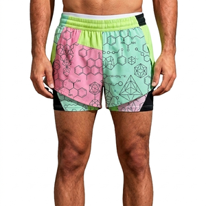 Versatile Training Shorts Custom Logo Men Quick Dry Breathable Fabric Gym Sportwear with Multiple Pockets for Weightlifting - Product Image 2