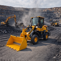 Traktor Diesel Mini 4 Roda Penggerak (4WD) dengan Pemuat Depan, Sistem Hidrolik Penuh, Transmisi Otomatis, dan Komponen Inti Reducer Hub