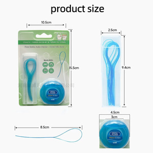 Dental Floss <b>Puller</b> Disposable Orthodontic Floss Braces Cleaning 50m Plastic 30Pcs Pack - Product Image 4