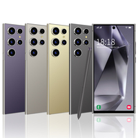 Smartphone S25 Ultra 16 Go + 1 To 5G LTE Double SIM avec écran OLED 120 Hz et prise en charge de la langue anglaise