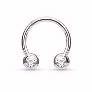 Anneau de septum magnétique en forme de fer à cheval, anneaux de <span class=keywords><strong>nez</strong></span> magnétiques, anneau de <span class=keywords><strong>nez</strong></span> magnétique en acier chirurgical sans perçage, bijoux de <span class=keywords><strong>piercing</strong></span> - Product Image 4