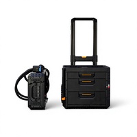 Nettoyeur laser à impulsions JPT portable avec batterie pour métal, bois, peinture et rouille