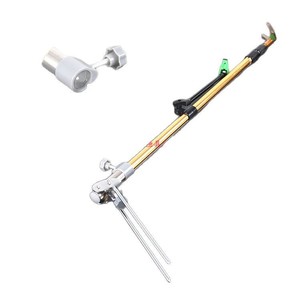 Support de canne à pêche télescopique en alliage d'aluminium 1,7 m 2,1 m 2,5 m 3,0 m avec double guide pour rangement d'équipement de pêche - Product Image 3