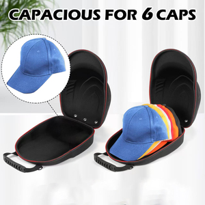Étui de protection pour chapeau DEJUN, imperméable, antichoc, anti-poussière, en EVA noir, design personnalisé, sac de rangement portable pour casquettes de baseball - Product Image 4