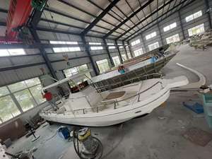 Bateau à fond plat de 26 pieds, bateau de pêche à console centrale, <span class=keywords><strong>coque</strong></span> en fibre de verre avec moteur hors-bord - Product Image 4