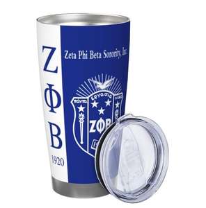 Tumbler isotherme en acier inoxydable « I'm That Zeta 1920 » de la sororité Zeta Phi Beta - Product Image 1