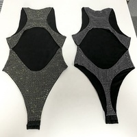 Maillot de bain en tissu spécial, Sexy, taille haute, strass, costume de plage pour femmes, S596