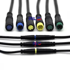 Cable de extensión de pantalla Kunteng KT de 5 pines, conector impermeable a conector SM para controlador KT ebike