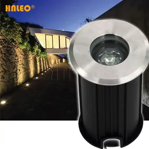 Outdoor inground spotlight waterproof ip65 deck light housing stainless steel rgb recessed ground lamp led underground light