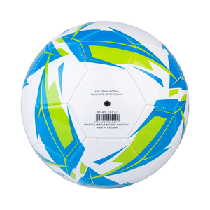 CJ Sports Durable 350-370g Taille 5 Vietnam Ballon de Football Cousu à la Machine Tous les Âges Bleu Jaune PVC pour Loisirs/Entraînement/Match - Product Image 1