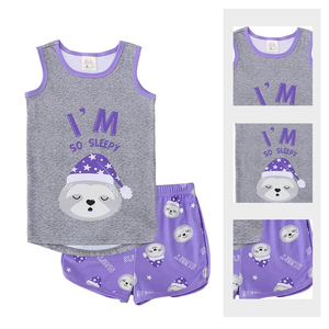 Set di indumenti <span class=keywords><strong>da</strong></span> <span class=keywords><strong>notte</strong></span> per bambini personalizzano abbigliamento per bambini stampato con cartoni animati di alta qualità <span class=keywords><strong>camicia</strong></span> <span class=keywords><strong>da</strong></span> <span class=keywords><strong>notte</strong></span> per bambini e bambine pigiama - Product Image 2