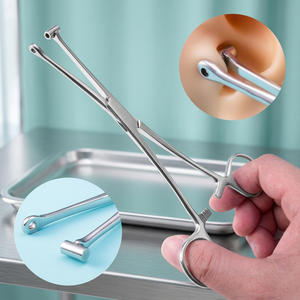 Mejores ventas Etiqueta Privada excelente calidad Acero inoxidable profesional oreja Piercing fórceps cuerpo Piercing herramientas - Product Image 2