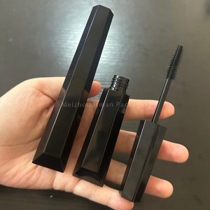 ISMAN - Tubo de Rímel de Lujo de 12 ml con Forma de Diamante, Envase de Plástico Negro Brillante para <span class=keywords><strong>Pestañas</strong></span>, Logotipo Personalizado, Venta al por Mayor - Product Image 3