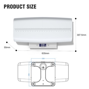 Guter Preis 50kg Langlebige Multifunktionale Gewichtsmessung Pädiatrische Haustier-Säuglings-Wiege Digital-Mutter-und-Kind-Elektronikwaage - Product Image 3