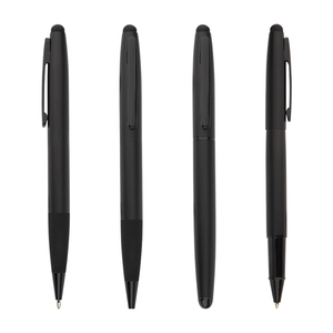 Khuyến mãi phong cách mềm mại màn hình cảm ứng mịn bằng văn bản biểu tượng tùy chỉnh kim loại bút bi với cho 0.7 mét màu xanh mực đen - Product Image 1