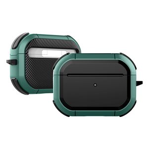 Estuche Protector para Auriculares, Funda para <span class=keywords><strong>AirPods</strong></span> <span class=keywords><strong>Pro</strong></span> 1/2/3, Material TPU+PC, Cubierta Personalizada, <span class=keywords><strong>Precio</strong></span> de Fábrica - Product Image 1