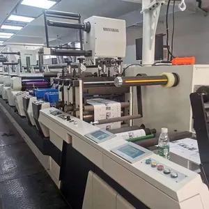 Doctor Blade Flexo Printing Machine Flexo Printing Machine Flexographic 1 Colour Flexo Printing Machine
