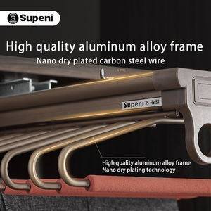 Modern Wardrobe Accessories Soft Closing <strong>Rack</strong> Metal Multi-functional Storage V-shape Pants <strong>Rack</strong> - Product Image 6