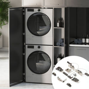 Grande armoire de cuisine avec <span class=keywords><strong>porte</strong></span> <span class=keywords><strong>coulissante</strong></span>, armoires de cuisine, système d'accessoires pour <span class=keywords><strong>porte</strong></span> escamotable - Product Image 1