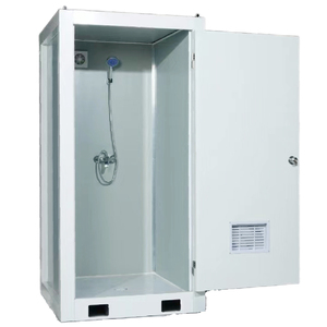 Inodoro portátil de diseño gráfico, baño químico moderno, casa prefabricada cómoda, baño completo <span class=keywords><strong>para</strong></span> puerta de Panel sándwich al aire libre - Product Image 4