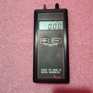 Manomètre numérique portable de pression différentielle série 475 Mark III, précision 0,1 bar, importé pour les bâtiments - Product Image 3