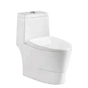 Popüler banyo sifonik tek parça tuvalet sıhhi ürünler çin yıkama WC tuvalet