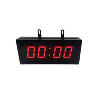 Compteur électronique LED moderne à 4 chiffres de 1,8 pouce, tableau de scores numérique portable pour la maison, la salle de sport et le studio de fitness