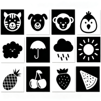 Cartes éducatives pour enfants : jeu d'association de lettres, apprentissage des langues, jeu de cartes pour bébés, papier recyclable, personnalisable