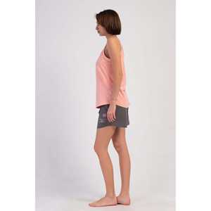 Falda plisada ovalada XXL para mujer, corta, con lentejuelas, estilo formal, de seda, algodón, gasa, tejido, estilo coreano, estampada - Product Image 3