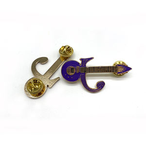 Il nuovo caldo metallo smalto perni all'ingrosso fabbricazione strumenti musicali abbigliamento decorare smalto duro personalizzato spilla chitarra - Product Image 5