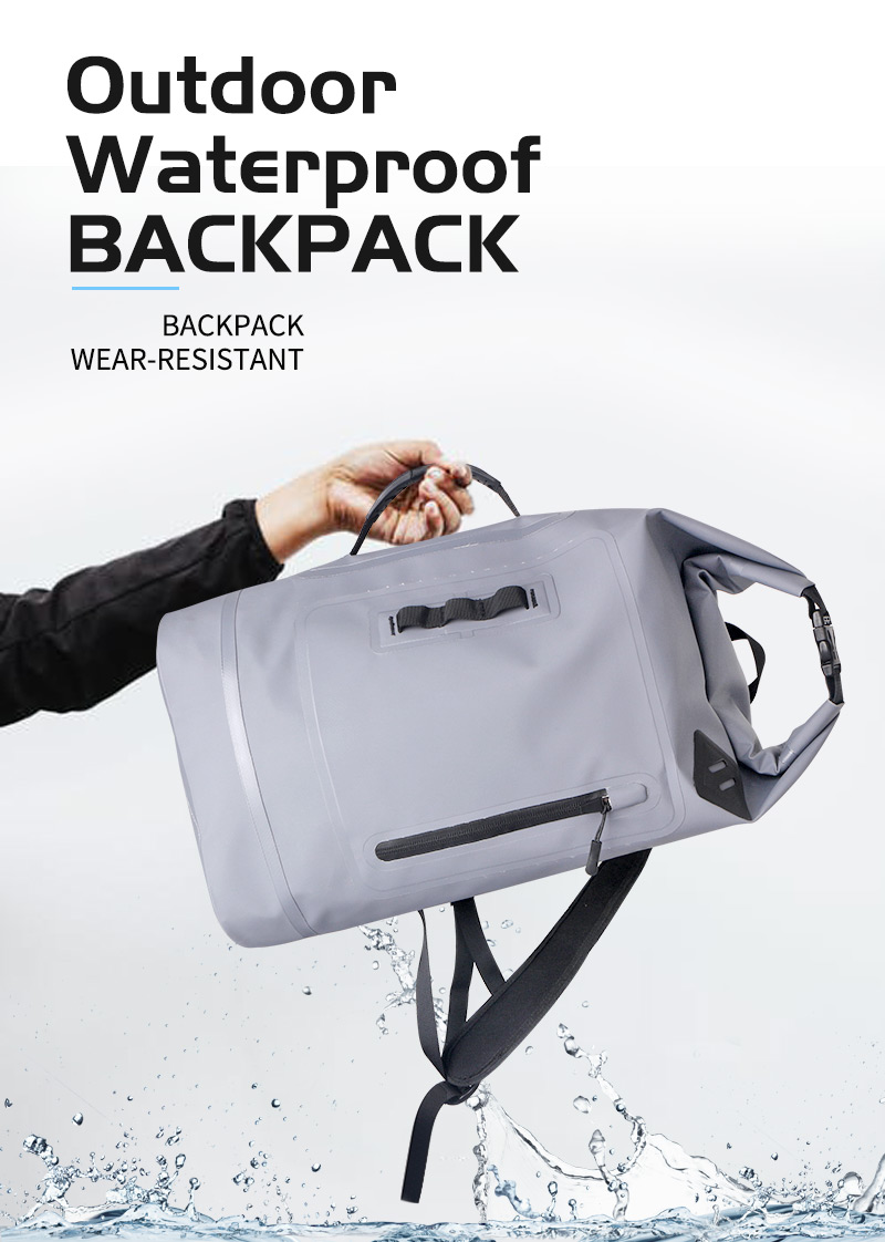 Wholesale Waterproof Rolltop Backpack Manufactures China Custom Hiking Waterproof Backpack