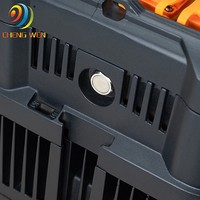 Projecteur PAR LED métallique 16 LED 6-en-1 IP65 étanche, alimenté par batterie, contrôlé par DMX512, RGBWA+UV