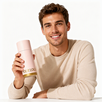 Custom Printed Pink Paper Tube Packaging OEM Cylindrical Gift Container With Logo Color Material Size Design For Brands