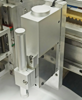 Stylo de marquage électrique P91127 avec pointe mobile à fixation, surveillance du niveau d'encre, hauteur de support réglable - Outil CNC économique