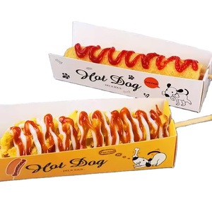 2025 New pulida tùy chỉnh thiết kế pho mát Ngô con chó gói hộp sinh thái thân thiện dùng một lần container ngô kết thúc tốt đẹp Hot Dog CuộN hộp - Product Image 1