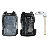 Coque de clé de voiture intelligente multifonction de haute qualité 2/3/4 bouton remplacement pour Chevrolet