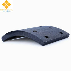 แผ่นซับเบรกรถบรรทุกแบบกึ่งโลหะไม่มีแร่ใยหิน19657แผ่นซับเบรกอเนกประสงค์สำหรับรถบรรทุกเรโนลต์ใหม่ - Product Image 3