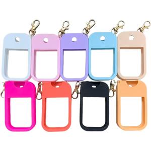 Funda Protectora de Silicona para Desinfectante de Manos, Llavero, para Botellas de Spray, Libre de BPA, Portátil, para Viajes, con Logotipo Personalizado - Product Image 5