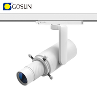 Nouveaux produits logo focus fixe 45 degrés 32W LED Contour profil projecteur pour musée