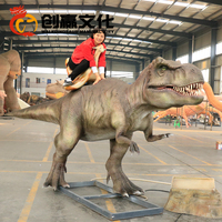 Manège de dinosaures le plus populaire dans le parc d'attractions anime dinosaure Robot de banlieue Anode d'eau chaude CY-AD-79
