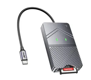 Ceamere CR43 tutto In uno USB 3.2 10gbps Micro TF SD MS MMC Flash Memory Card Reader per auto lettore di schede portatili